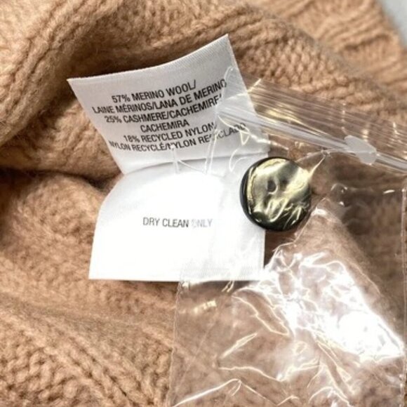 NEW FAVORITE DAUGHTER Women Vest Mauve Size M Knit Top Wool Cashmere Button - Picture 7 of 9